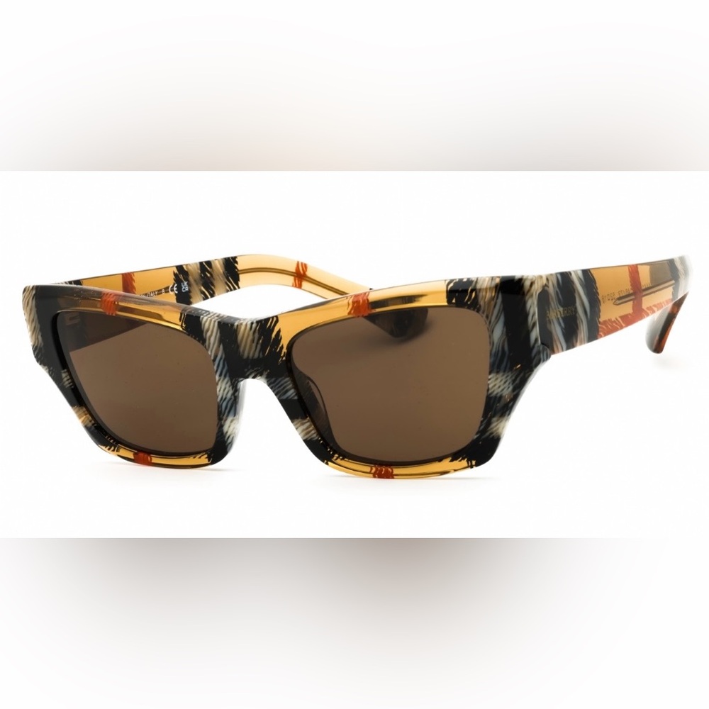 Burberry Plaid Pattern Sunglasses (NWT)